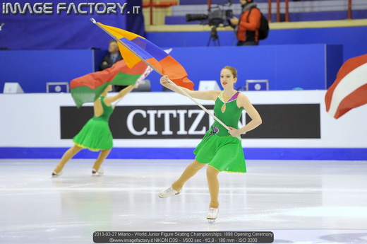 2013-02-27 Milano - World Junior Figure Skating Championships 1898 Opening Ceremony